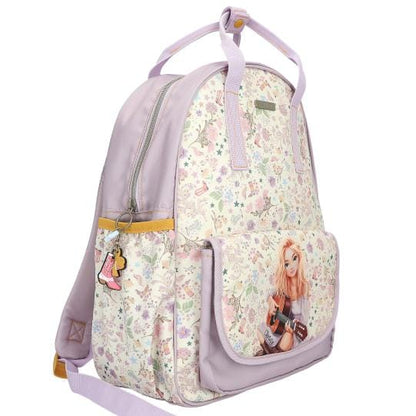 TOPModel mochila COWGIRL romántico diseno con varios bolsillos y tirantes acolchados