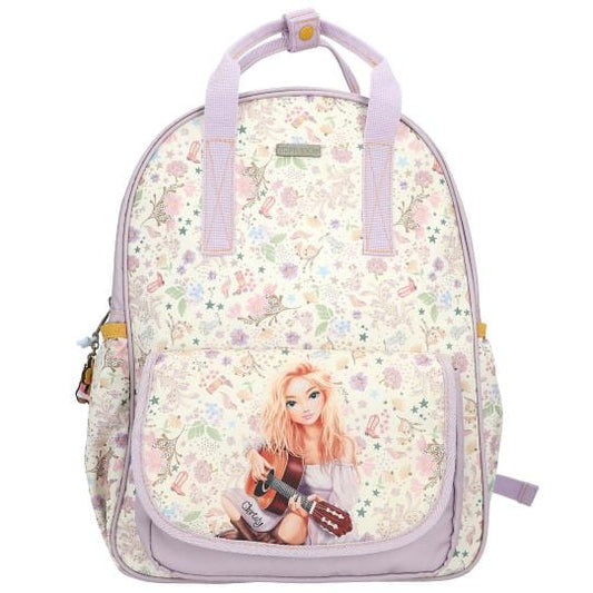 TOPModel mochila COWGIRL romántico diseno con varios bolsillos y tirantes acolchados
