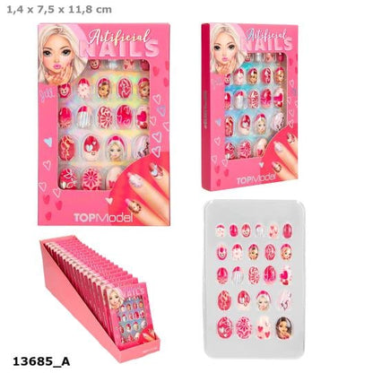 Estilosas unas postizas autoadhesivas de BEAUTY and ME TOPModel