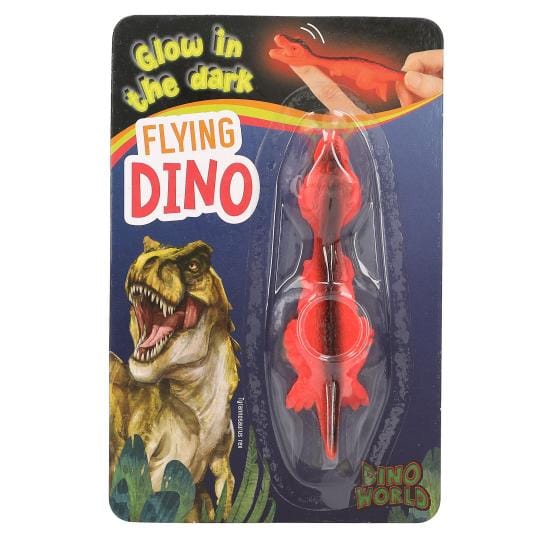Dino World dinosaurio volador que brilla en la oscuridad - 12 disenos fluorescentes