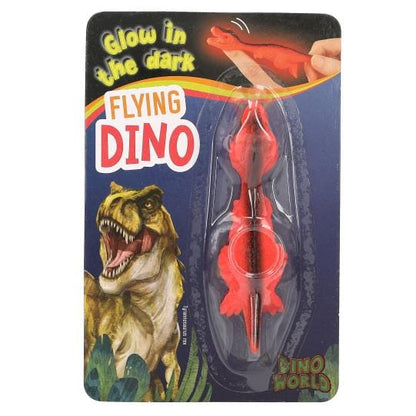 Dino World dinosaurio volador que brilla en la oscuridad - 12 disenos fluorescentes