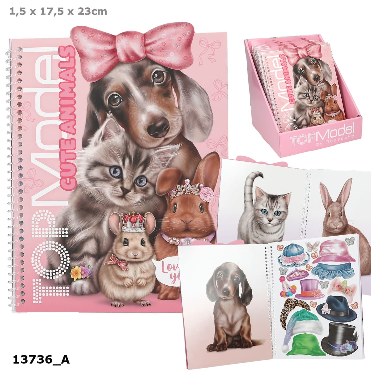 TOPModel Cute Animals Dress Me Up - Diseno vestuario para animalitos - ¡Alarma de ternura