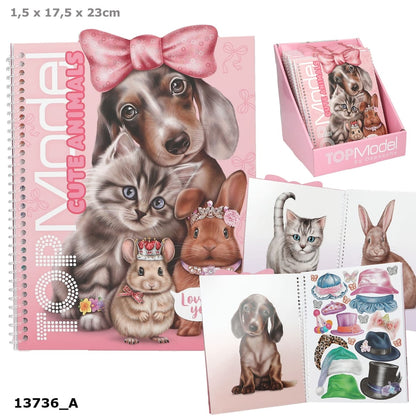 TOPModel Cute Animals Dress Me Up - Diseno vestuario para animalitos - ¡Alarma de ternura