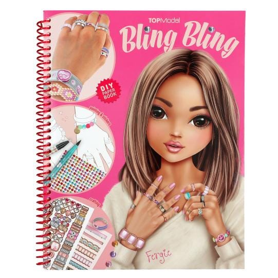 BLING BLING Cuaderno creativo deTOPModel para disenar joyas
