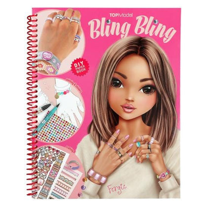 BLING BLING Cuaderno creativo deTOPModel para disenar joyas
