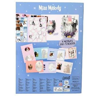 Number stickers - Libro de pegatinas por numeros con nuevo diseno de Miss Melody