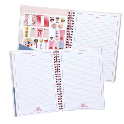 Libreta para tomar notas AOP con marcadores borrables y de gel