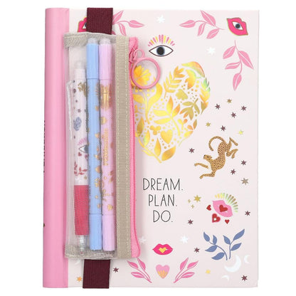 Libreta para tomar notas AOP con marcadores borrables y de gel