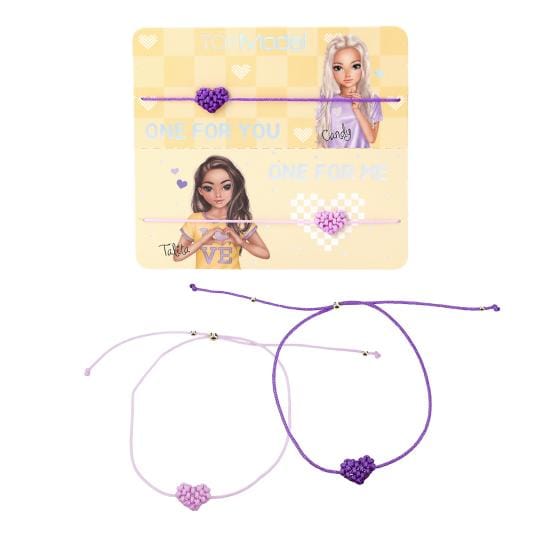 TOPModel BFF Set de pulseras de corazón para la mejor amiga