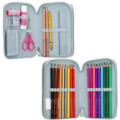 Estuche doble con lapices y accesorios del precioso caballo Miss Melody