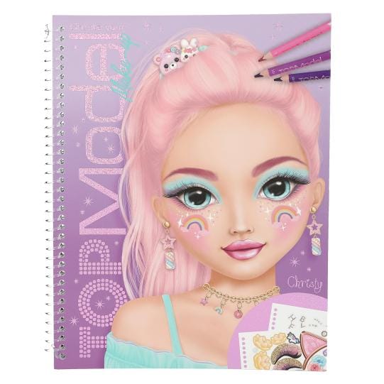 TOPModel Make up Colouring Book - Crea maravillosos looks de maquillaje