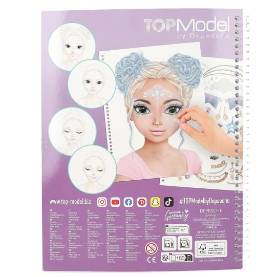 TOPModel Make up Colouring Book - Crea maravillosos looks de maquillaje
