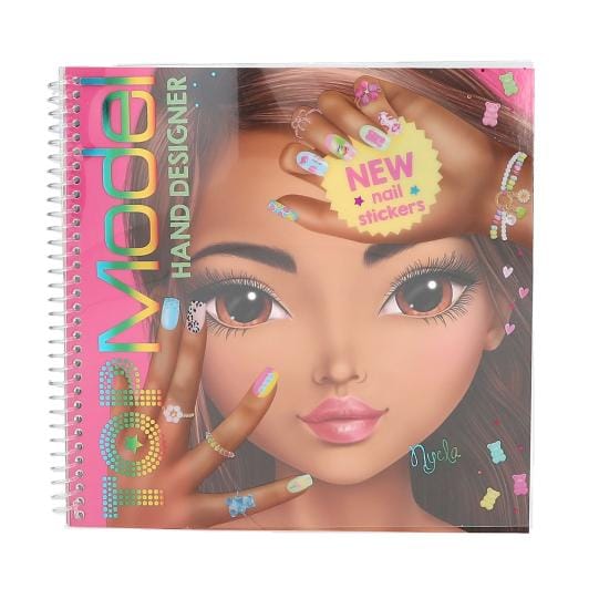 Create your Hand-Design - Diseno de unas -  para colorear y disenar con stickers de TOPModel