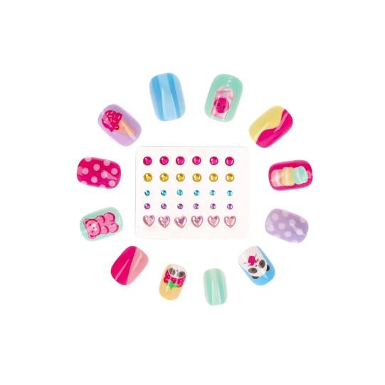 TOPModel set de unas postizas y piedras CANDY GLAM