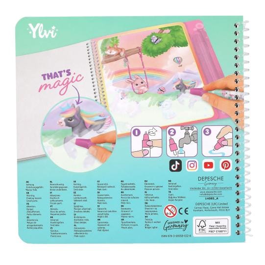 Lindo Aqua Magic Book - Dibujar de forma mágica con agua