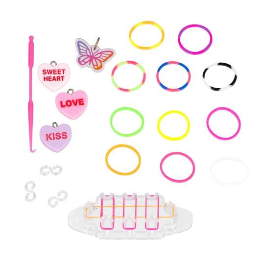 TOPModel Set de gomas para pulseras - ¡Prepárate para un toque de color