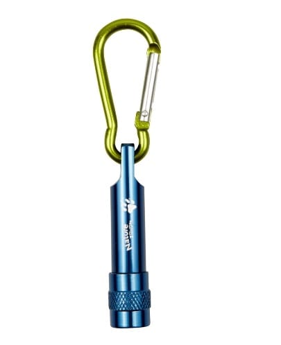 Robusta linterna mosquetón de aluminio para colgar de Nature Zoom