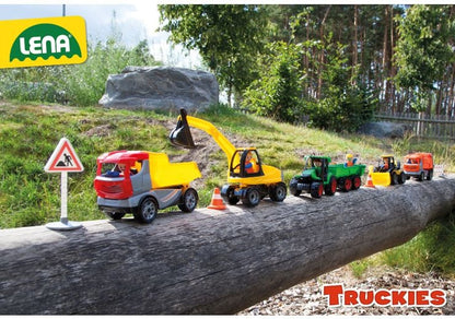 Truckies Camioneta volquete - con figura y cabina para abrir y jugar