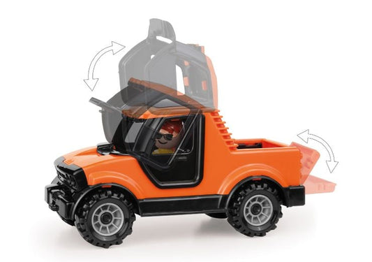 Truckies Pick Up Camioneta con ejes de acero galvanizado - figura para jugar y caja de regalo