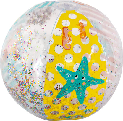 Pelota de playa grande con muchos brillos y colores - Kids Of Summer