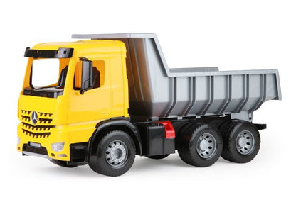 GIGA TRUCKS Arocs Camión volquete de 67 cm - MADE IN EUROPE