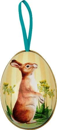 Colgante de metal - Lindo huevito de Pascua de resurrección