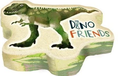 Toalla magica comprimida de Dino Friends - ¡Ojos infantiles brillantes garantizados