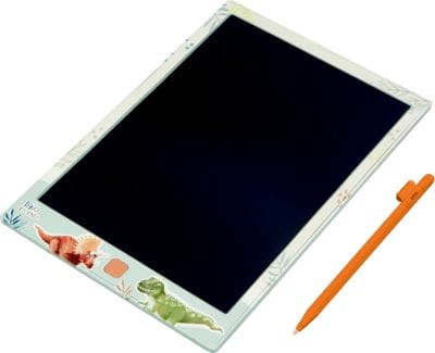 Pizarra o tableta de escritura LCD para escribir, dibujar y llevar a todas partes - de Dino Friends