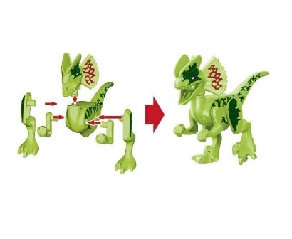Mini huevo kit de dinosaurios para armar - jugar y coleccionar del T-Rex World - elige el tuyo