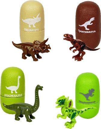 Mini huevo kit de dinosaurios para armar - jugar y coleccionar del T-Rex World - elige el tuyo