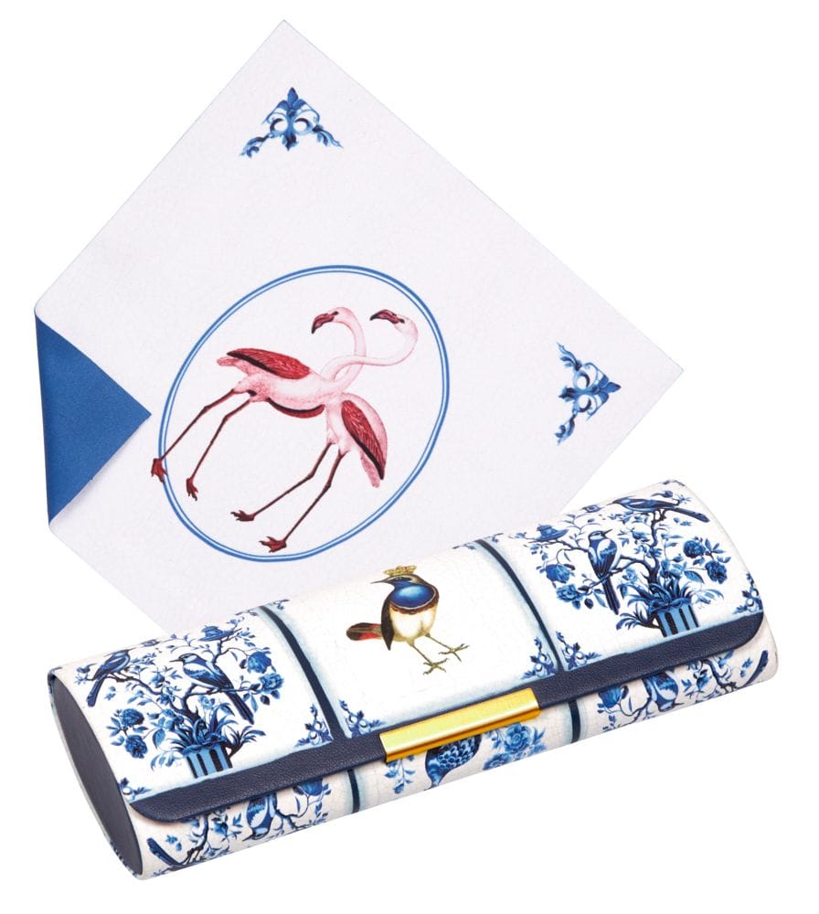 Estuche para lentes con pano de limpieza Royal Blue