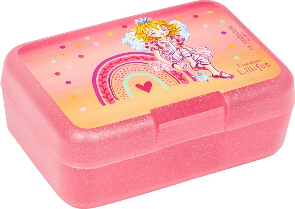Linda Lonchera con brillo y separador de la princesa hada Lillifee - sin BPA