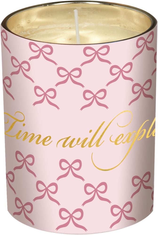 Vela en vaso de vidrio - Miss Jane - Romántica luz de las velas con encanto nostálgico