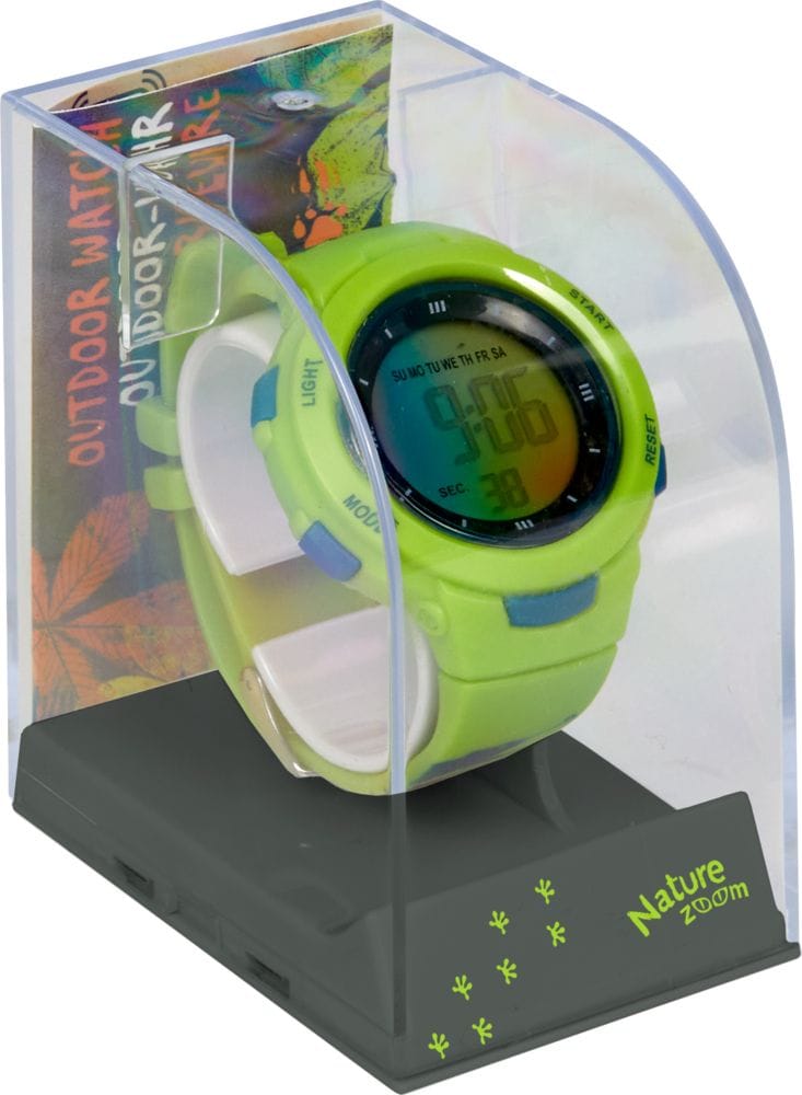 Outdoor Reloj - Tiempo a la vista – resistente al agua hasta 50 metros de Nature Zoom