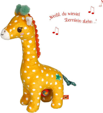 Lindo peluche musical Jirafa con la melodia suave - Duerme nino duerme - para dulces suenos