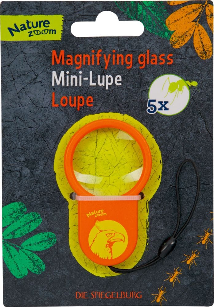 Mini lupa de Nature Zoom para aventureros - con un aumento x5