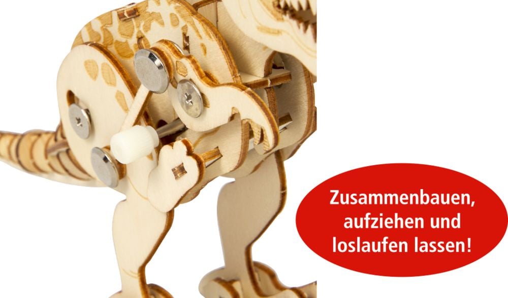 Kit de construcción T-Rex con cuerda