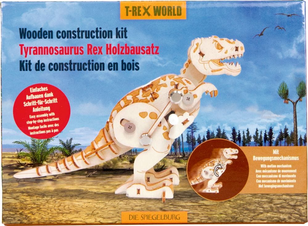 Kit de construcción T-Rex con cuerda