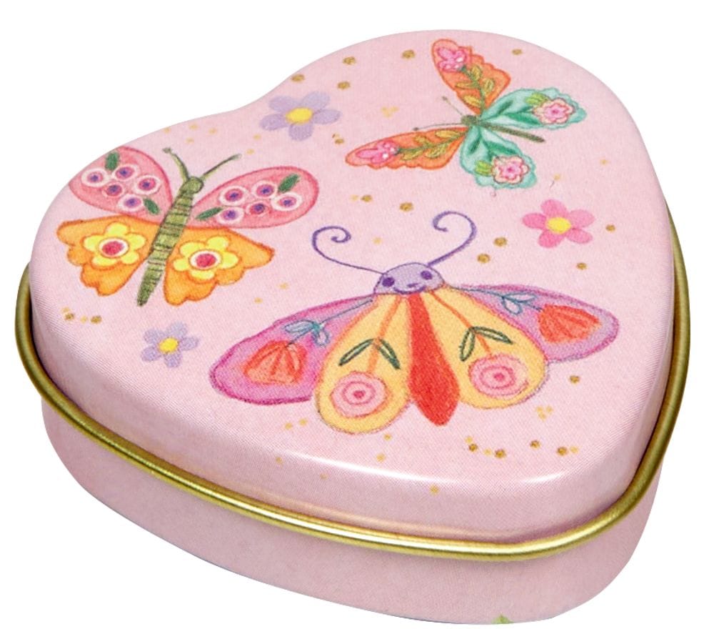 Dulce pequena lata en forma de corazón de Lillifee - Asï se guardan los dientes de leche de las princesas