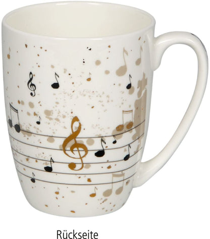 FinaTaza de porcelana Notas - All about music