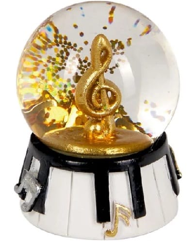 Mini Bola de nieve de vidrio XS de All about music