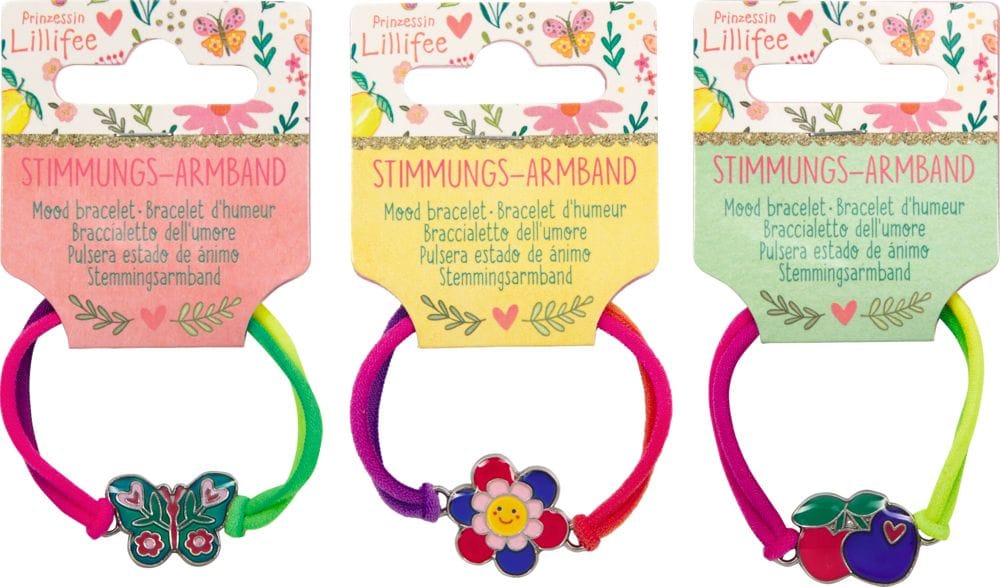 Pulsera estado de ánimo de Princesa Lillifee - Elige tu diseno entre los 3