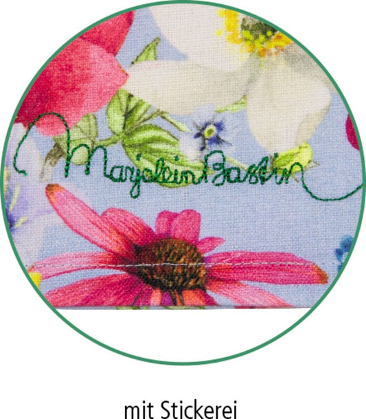 Precioso Pano de cocina Gartenliebe - Amor por el jardín de algodón