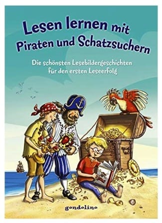 Lesen lernen mit Piraten und Schatzsuchern - Aprender a leer en aleman