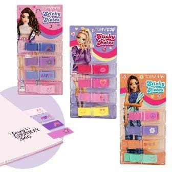 TOPModel notas adhesivas - Set con Sticky Notes de colores