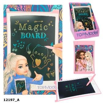 TOPModel Pizarra mágica con pantalla de cristal líquido (LCD) - Dibuja & Escribe una y otra vez