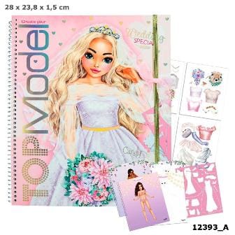 Create your Wedding Special TOPModel colouring book
