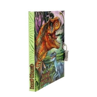 Dino World - Diario con candado - Guarda tus secretos