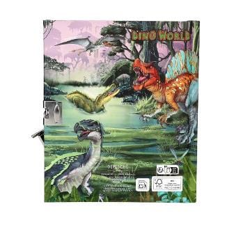 Dino World - Diario con candado - Guarda tus secretos