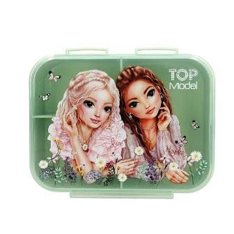 Lonchera de 3 compartimientos con estampado de flores y mariposas - Summer Feeling TopModel